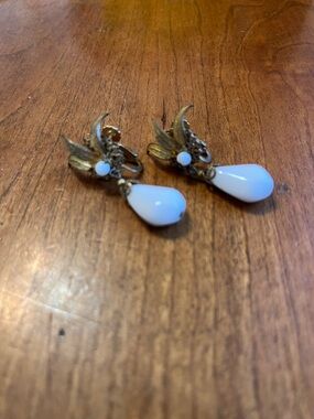 Miriam Haskell vintage earrings